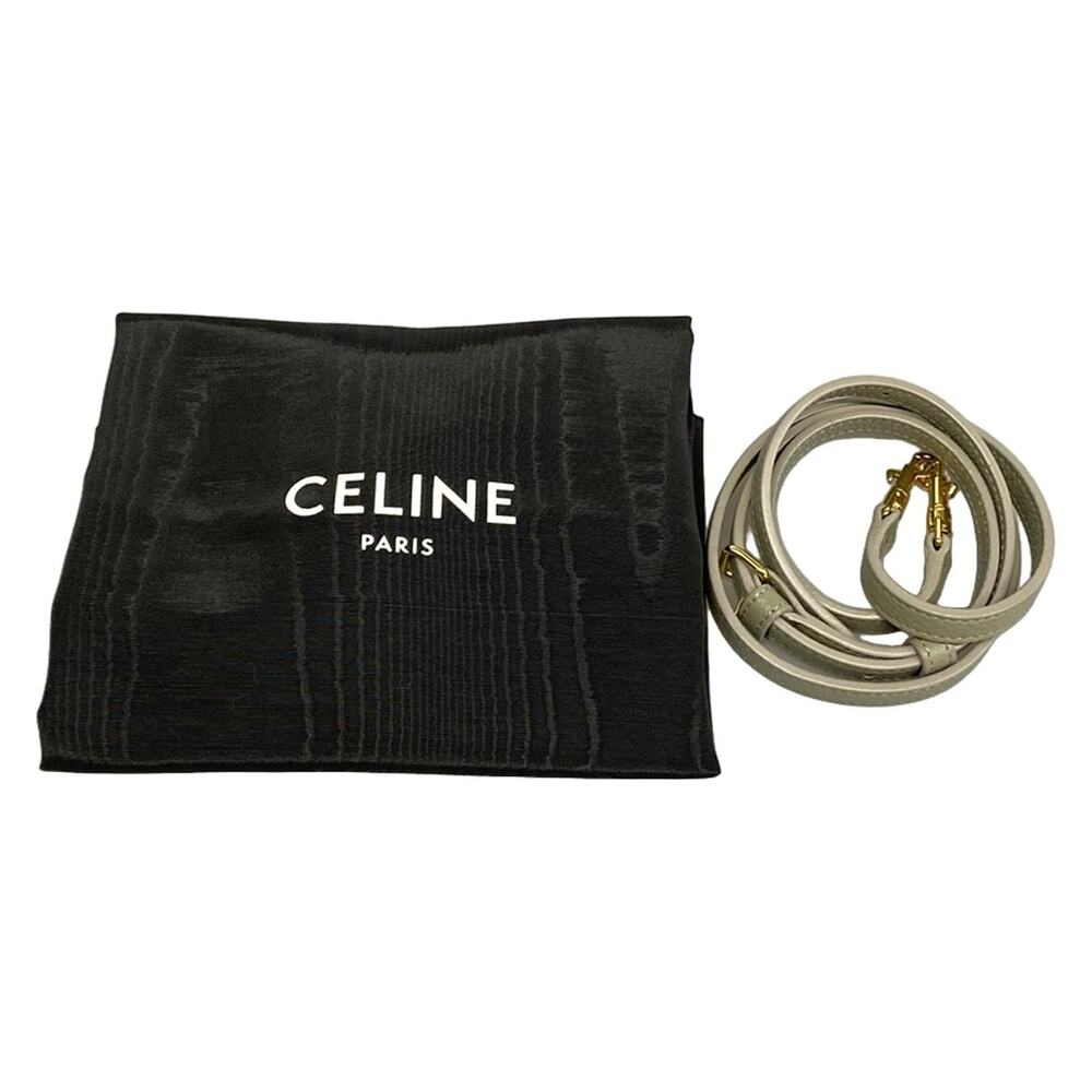 Celine Small Cabas Drawstring Cuir Triomphe Tote Bag - Picture 8 of 15